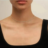 18K Gold Tennis Choker - Keepsake