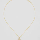 24K Gold Hammered Texas Pendant Necklace - Keepsake