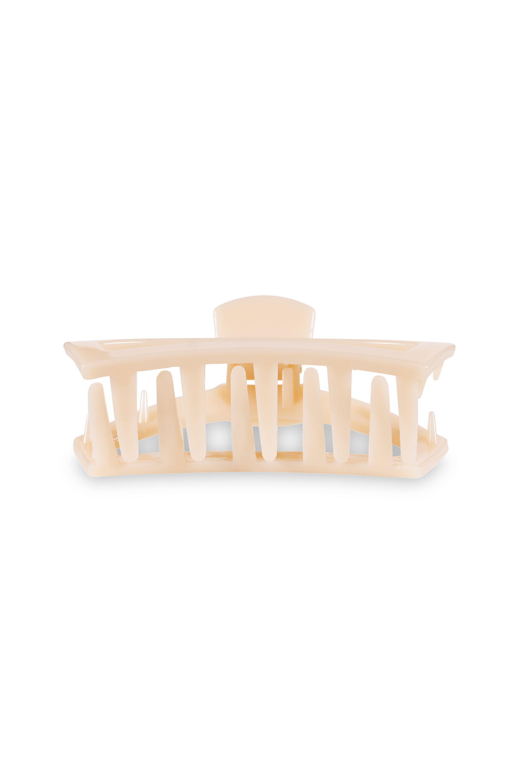Open Hair Clip | Med. | Almond Beige - Keepsake