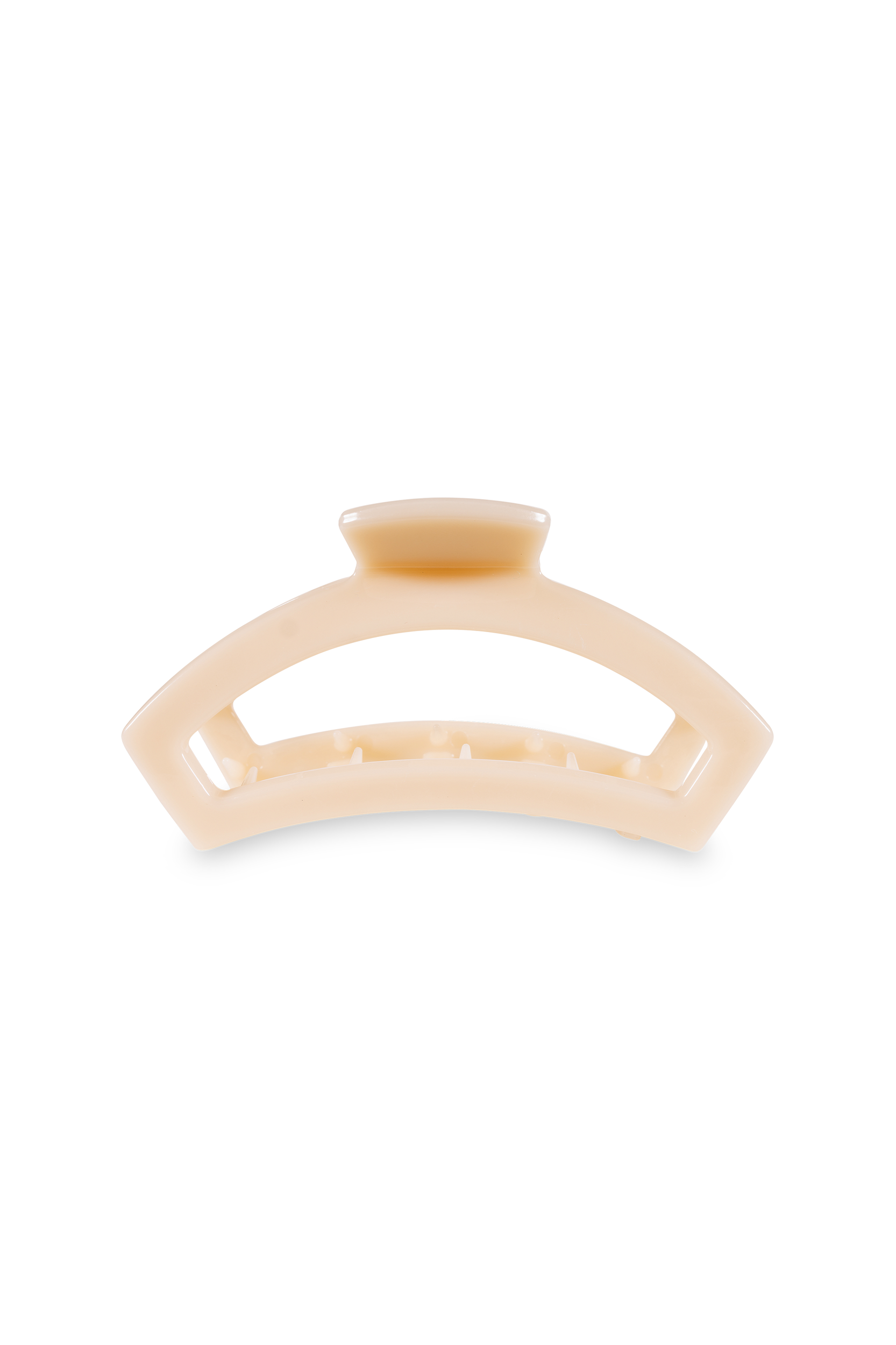 Open Hair Clip | Med. | Almond Beige - Keepsake