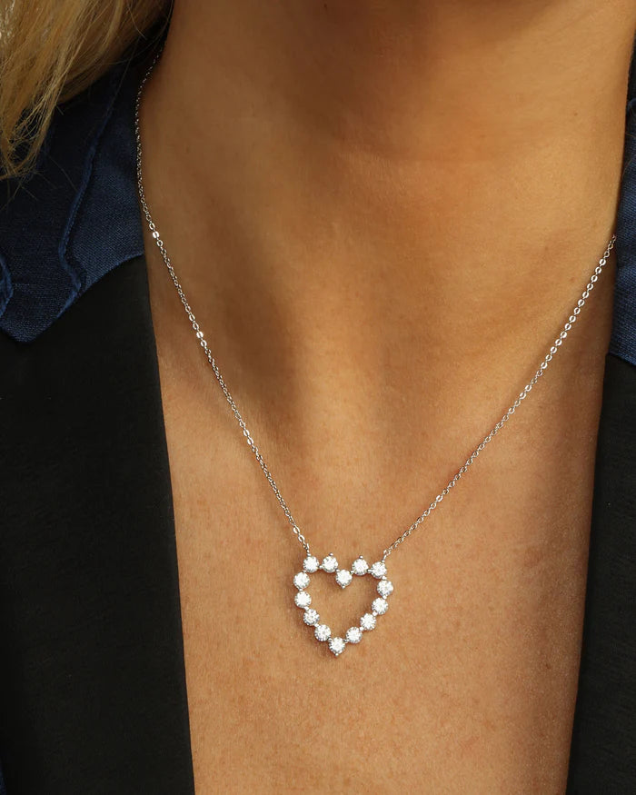 She's an Icon Baby Heart Necklace - Melinda Maria