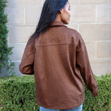 Alex Suede Shirt Jacket - Keepsake