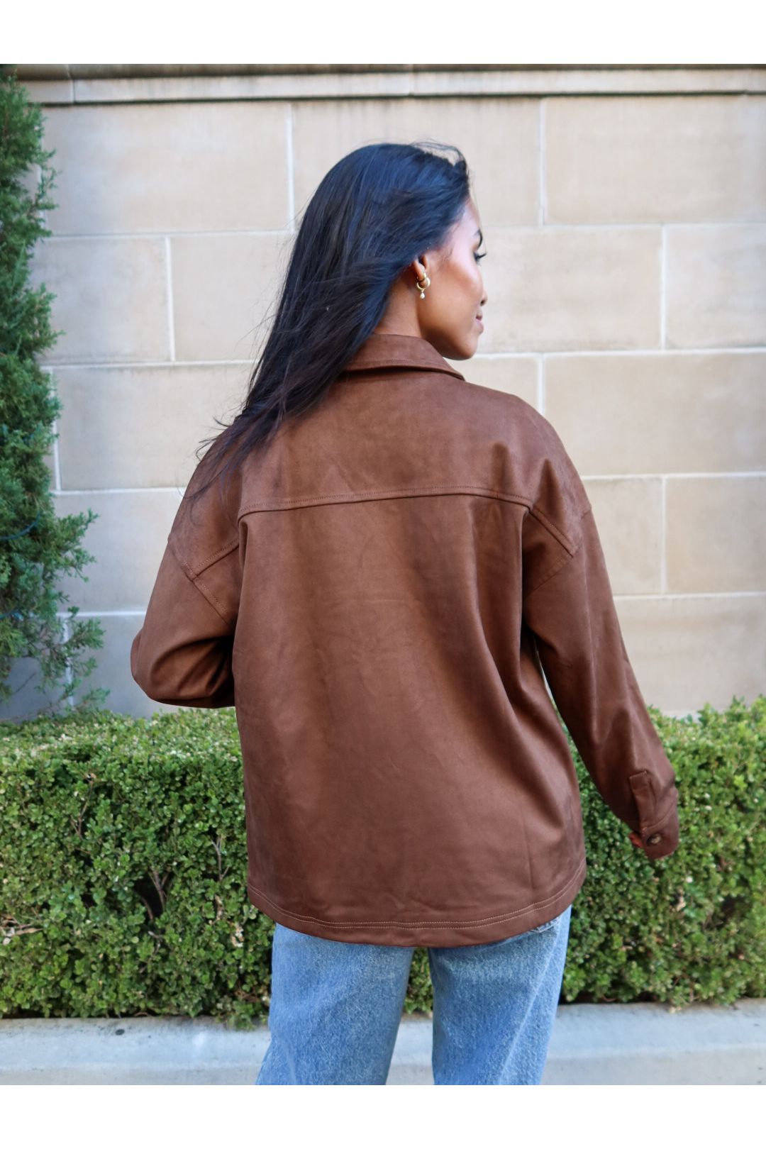 Alex Suede Shirt Jacket - Keepsake