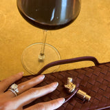 Alice Clutch Bag - Wine - Keepsake