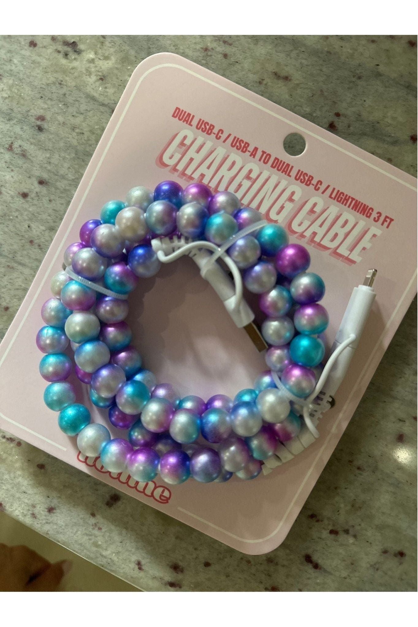 Beaded Car Charger - Mermaid - Keepsake