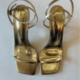 Billini: Umaira Gold Metallic Heel - Keepsake