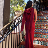 Cabernet Scarf Maxi Dress - Keepsake
