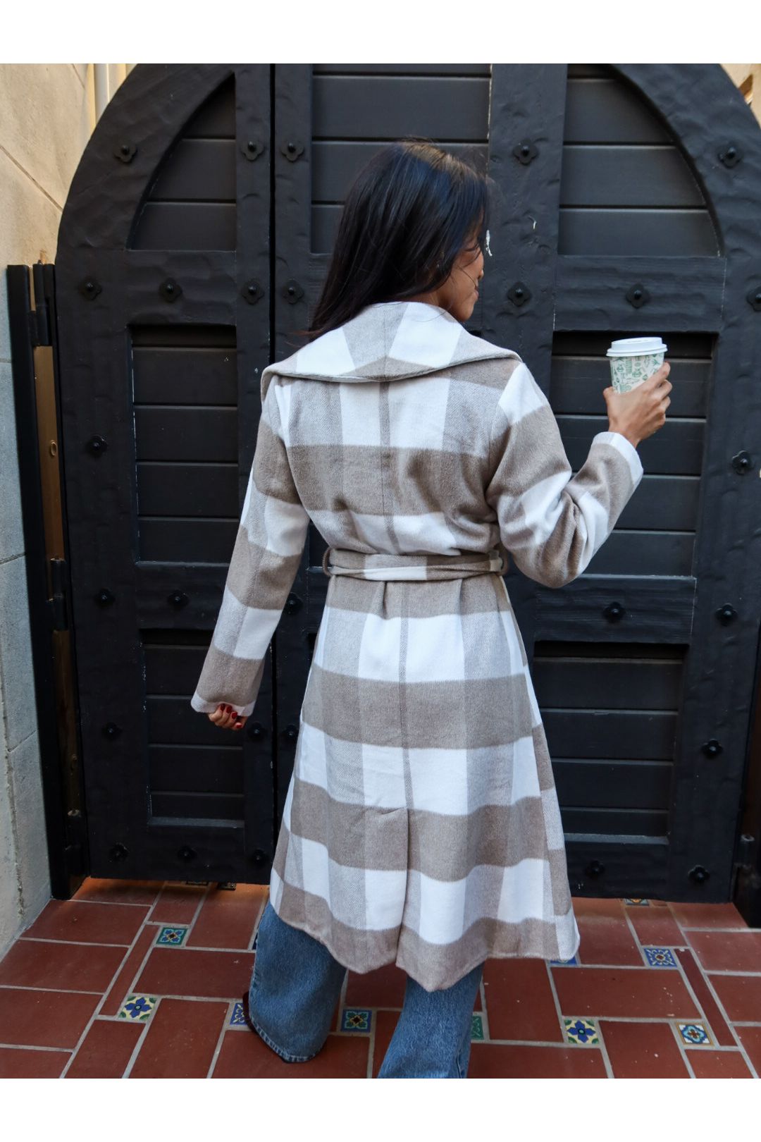 Checked Out Coat - Keepsake