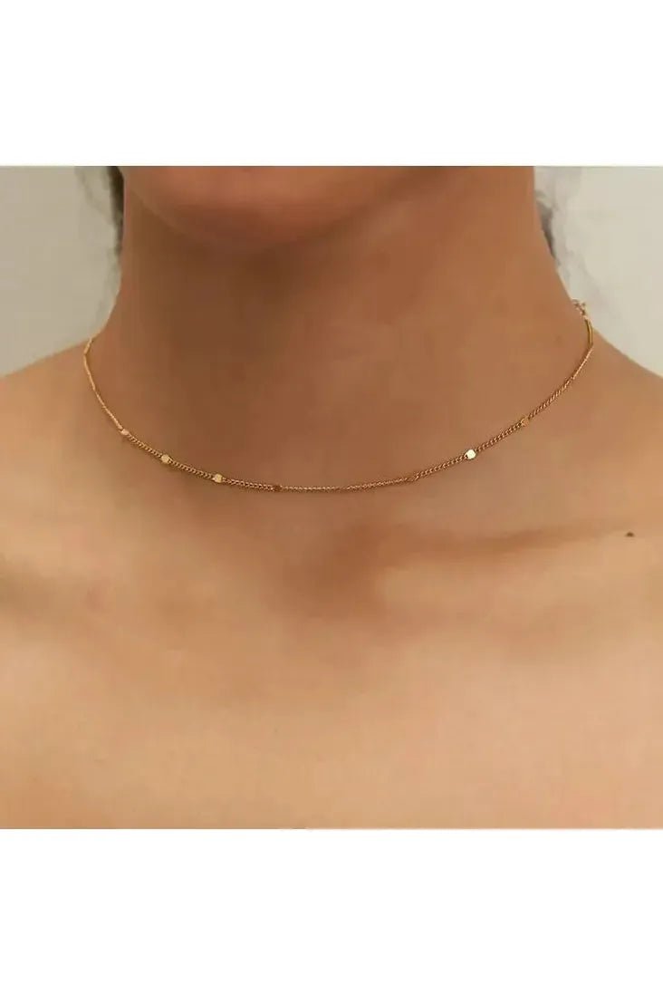 Dainty Sparkle Chain Choker - Keepsake