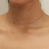 Dainty Sparkle Chain Choker - Keepsake
