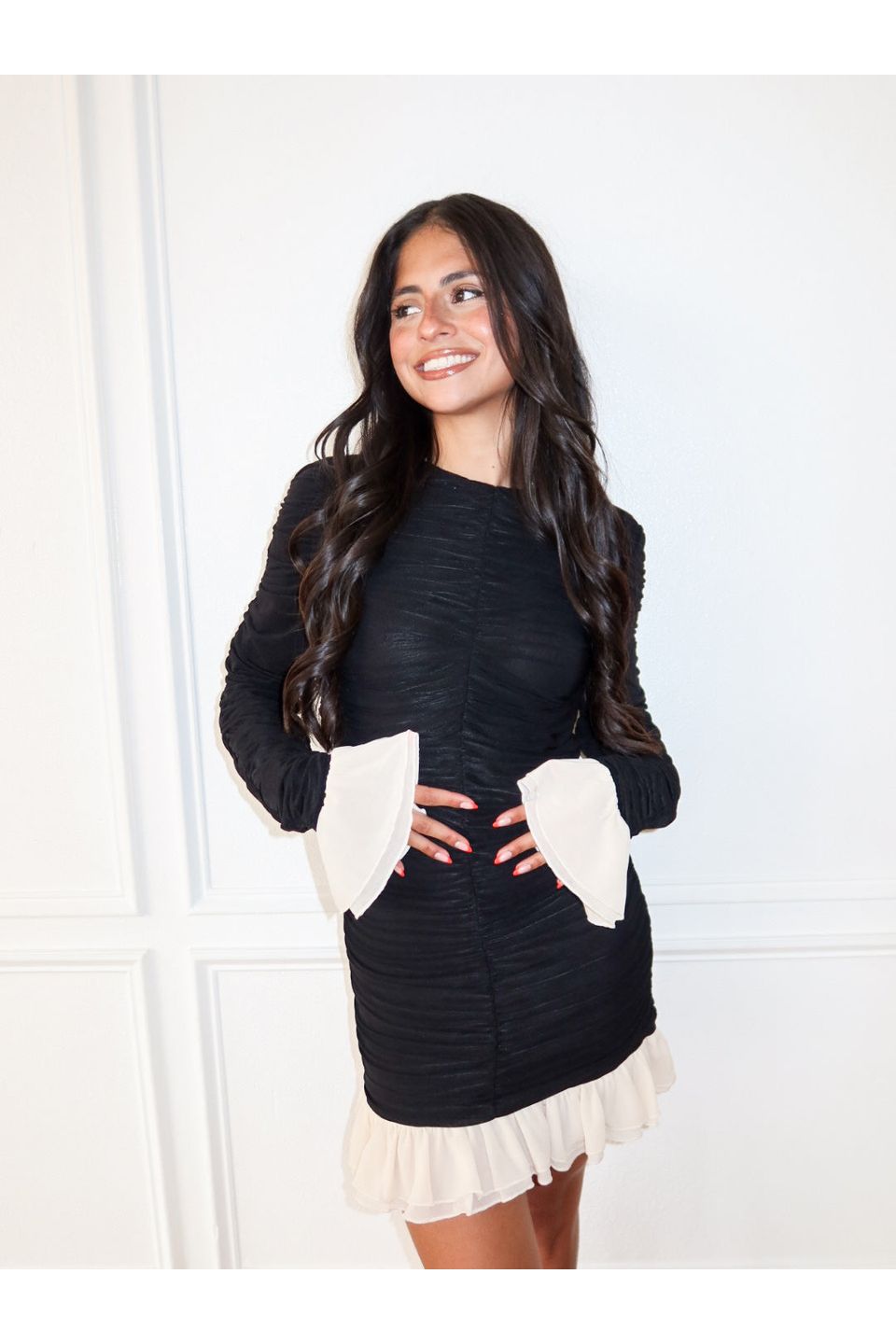 Frill Seeker Mini Dress - Keepsake