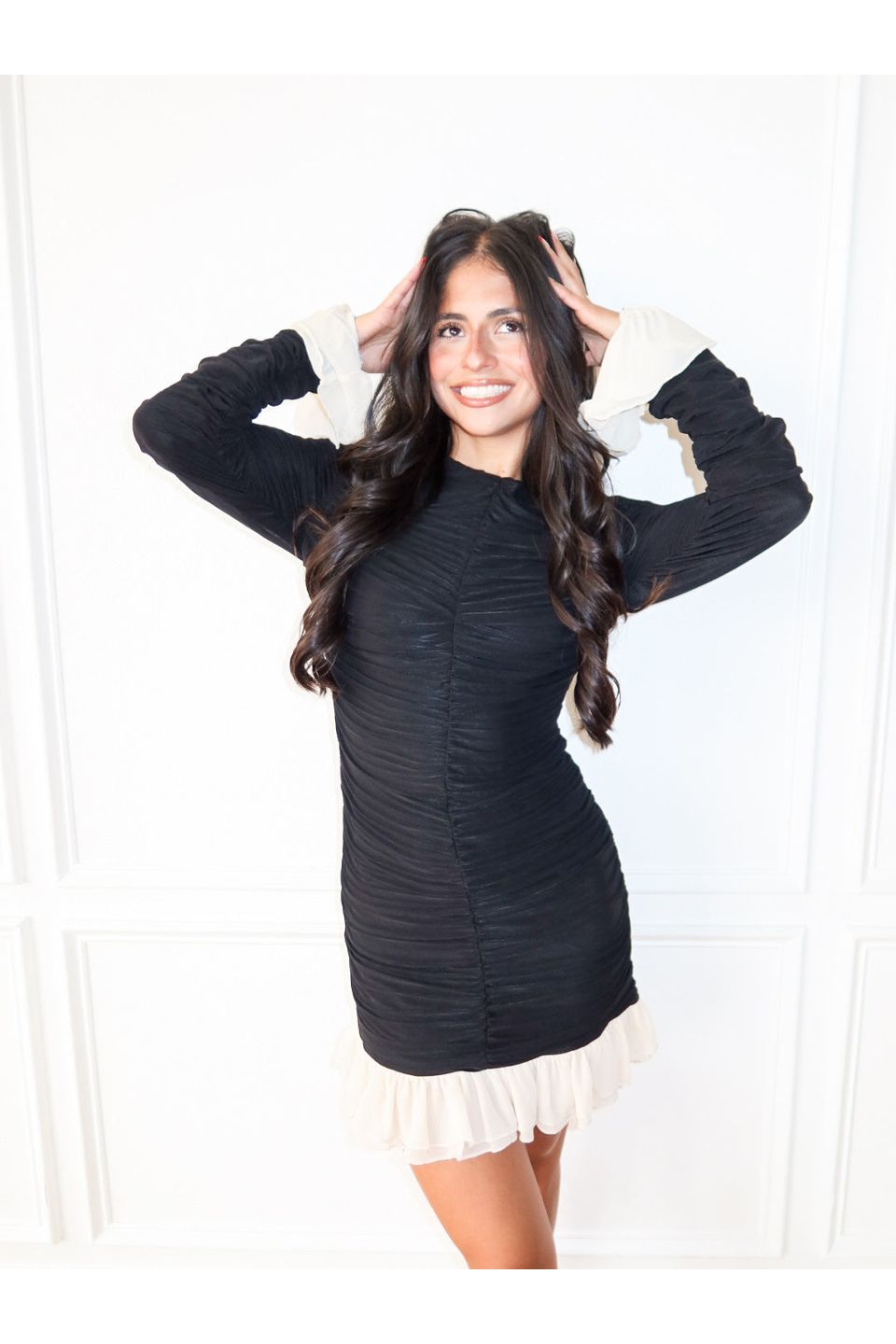 Frill Seeker Mini Dress - Keepsake