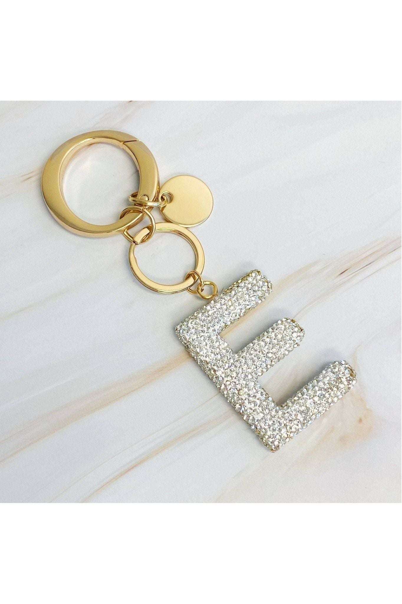 It Girl Glam Initial Key Chain - Keepsake
