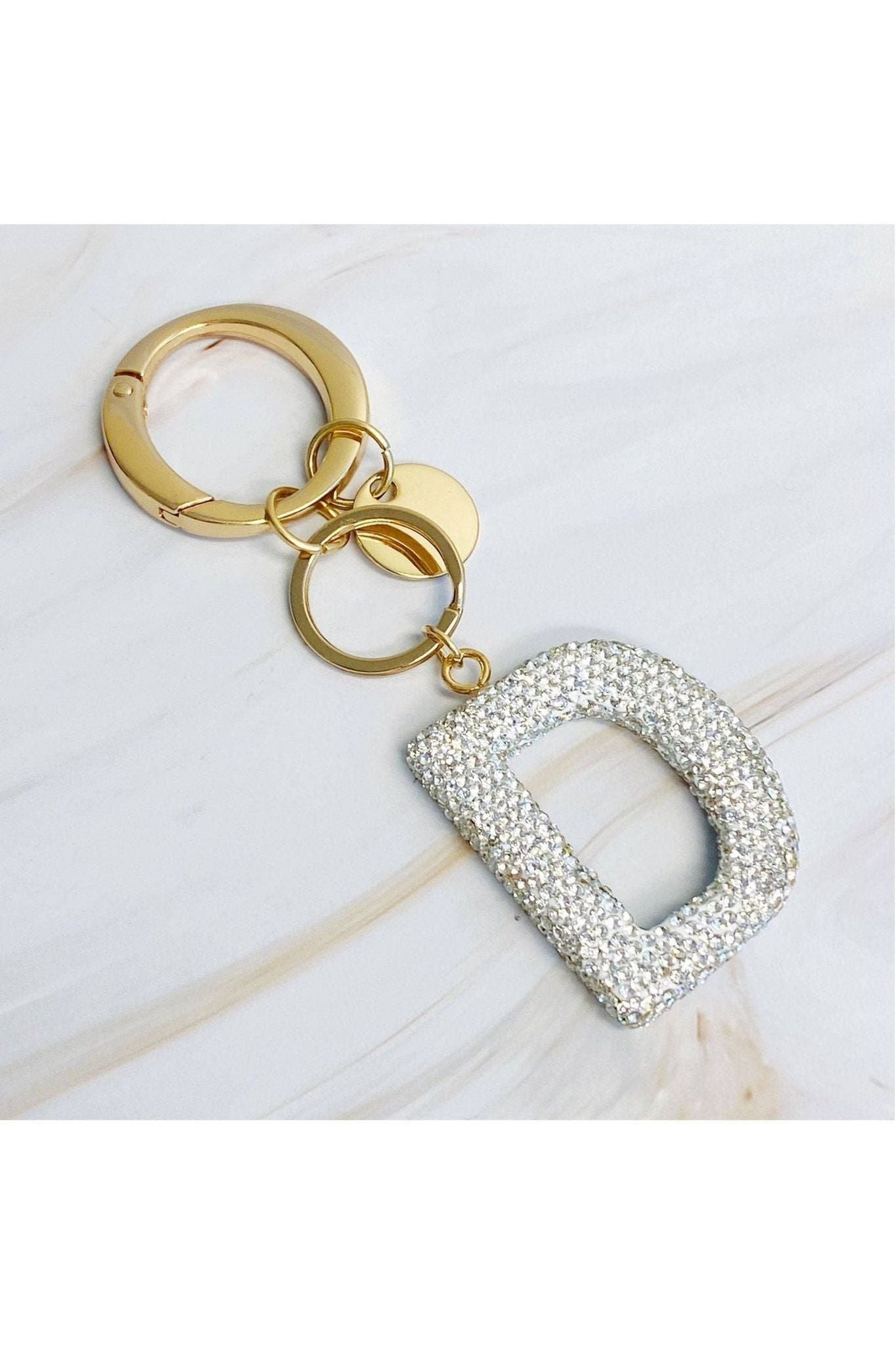 It Girl Glam Initial Key Chain - Keepsake