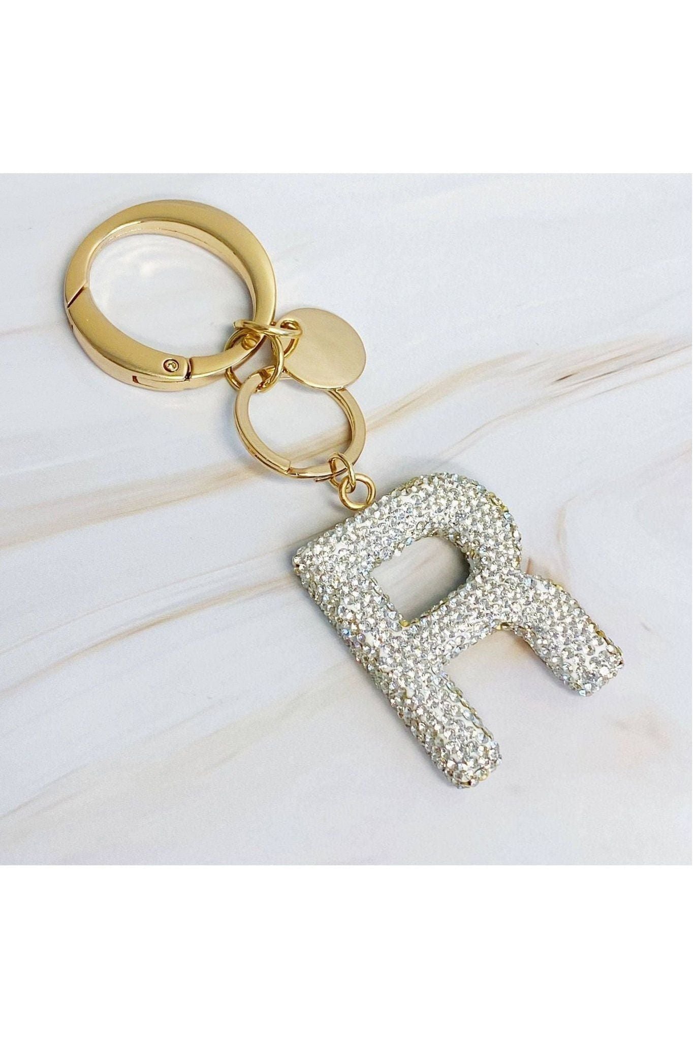 It Girl Glam Initial Key Chain - Keepsake