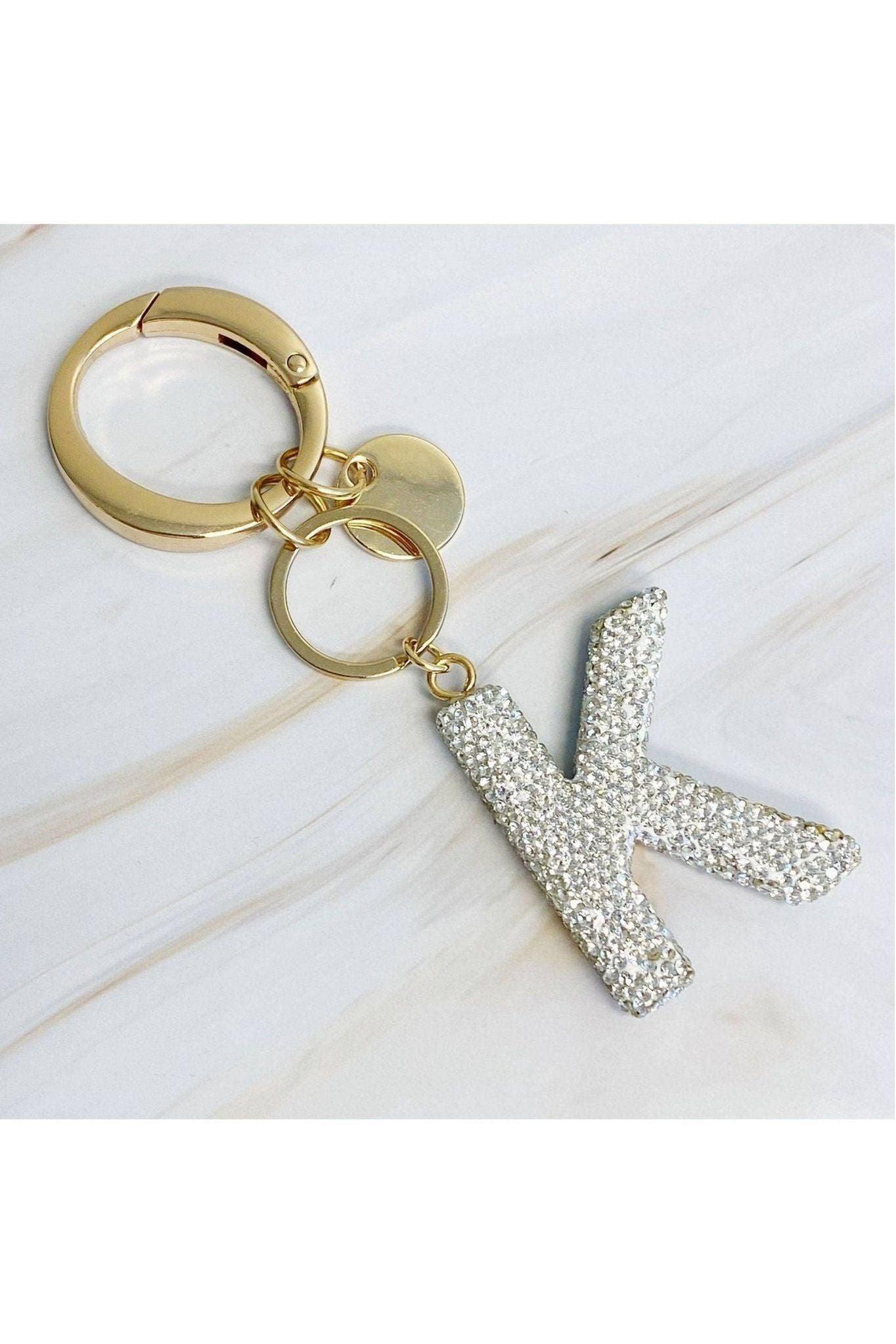 It Girl Glam Initial Key Chain - Keepsake