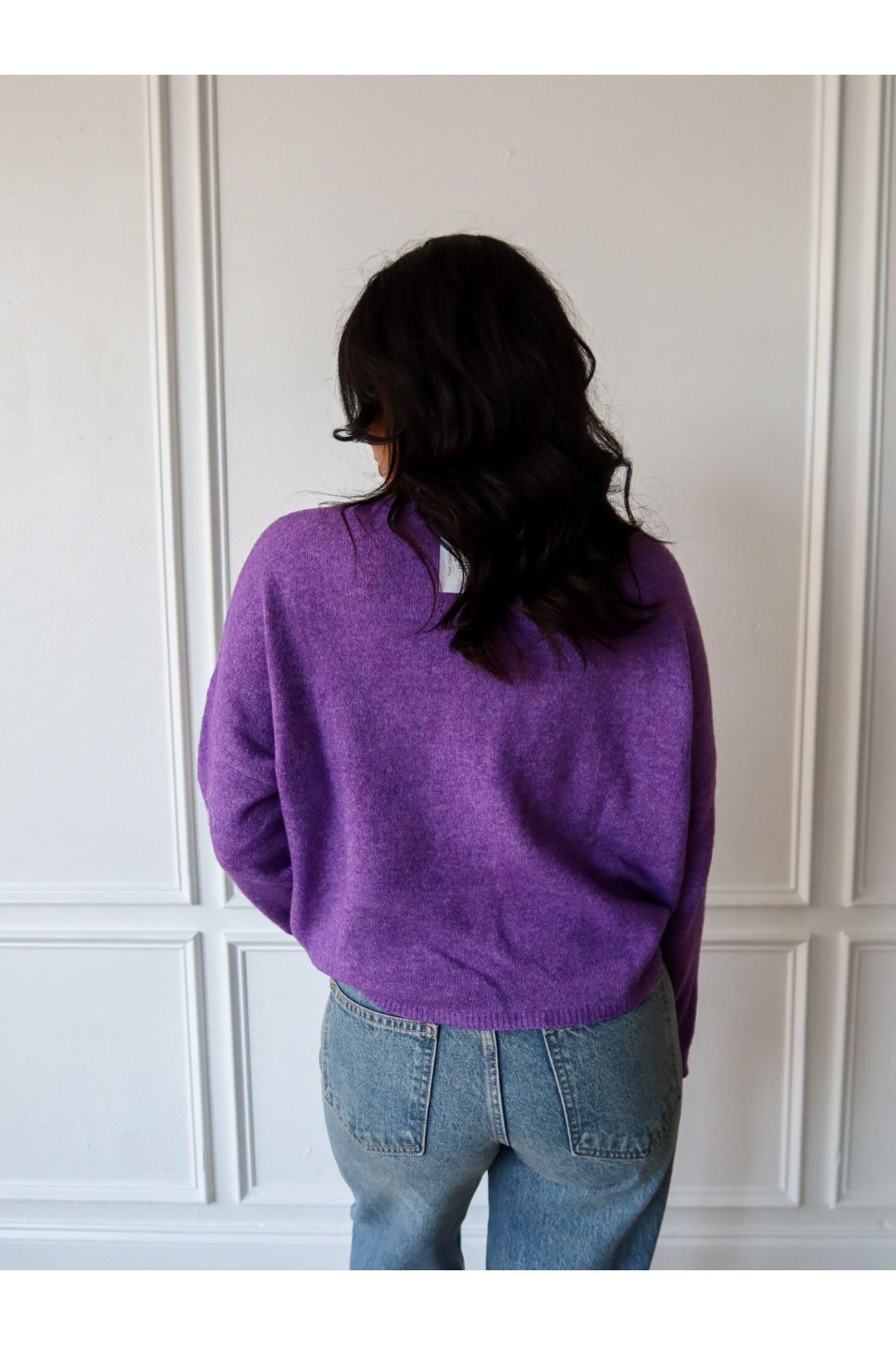 Piper Cardigan - Purple - Keepsake