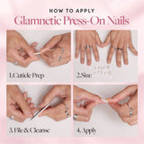 Press On Nails: Classic Red - Keepsake