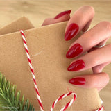Press On Nails: Classic Red - Keepsake