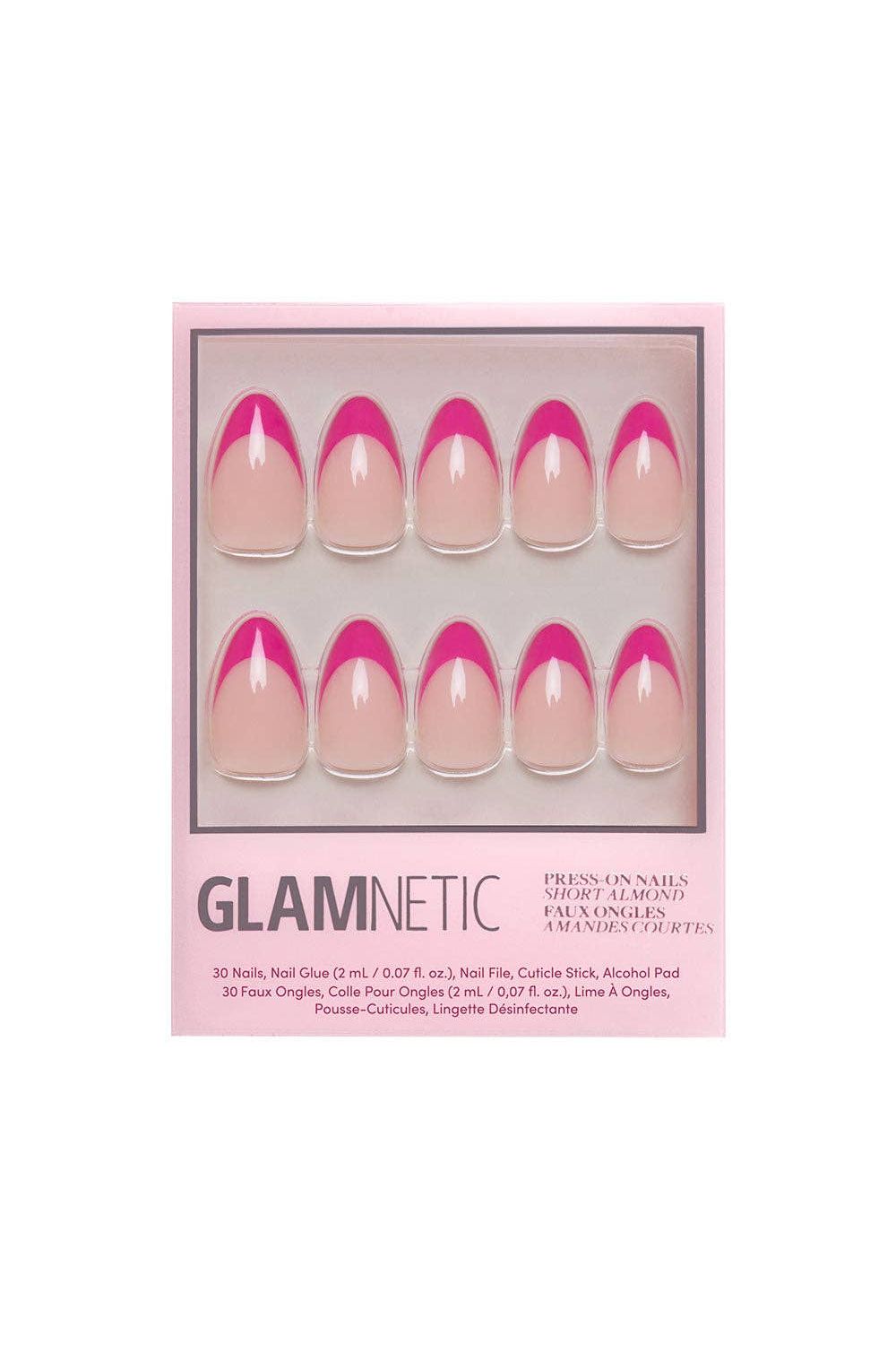 Press On Nails: Raspberry Sorbet - Keepsake