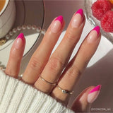 Press On Nails: Raspberry Sorbet - Keepsake