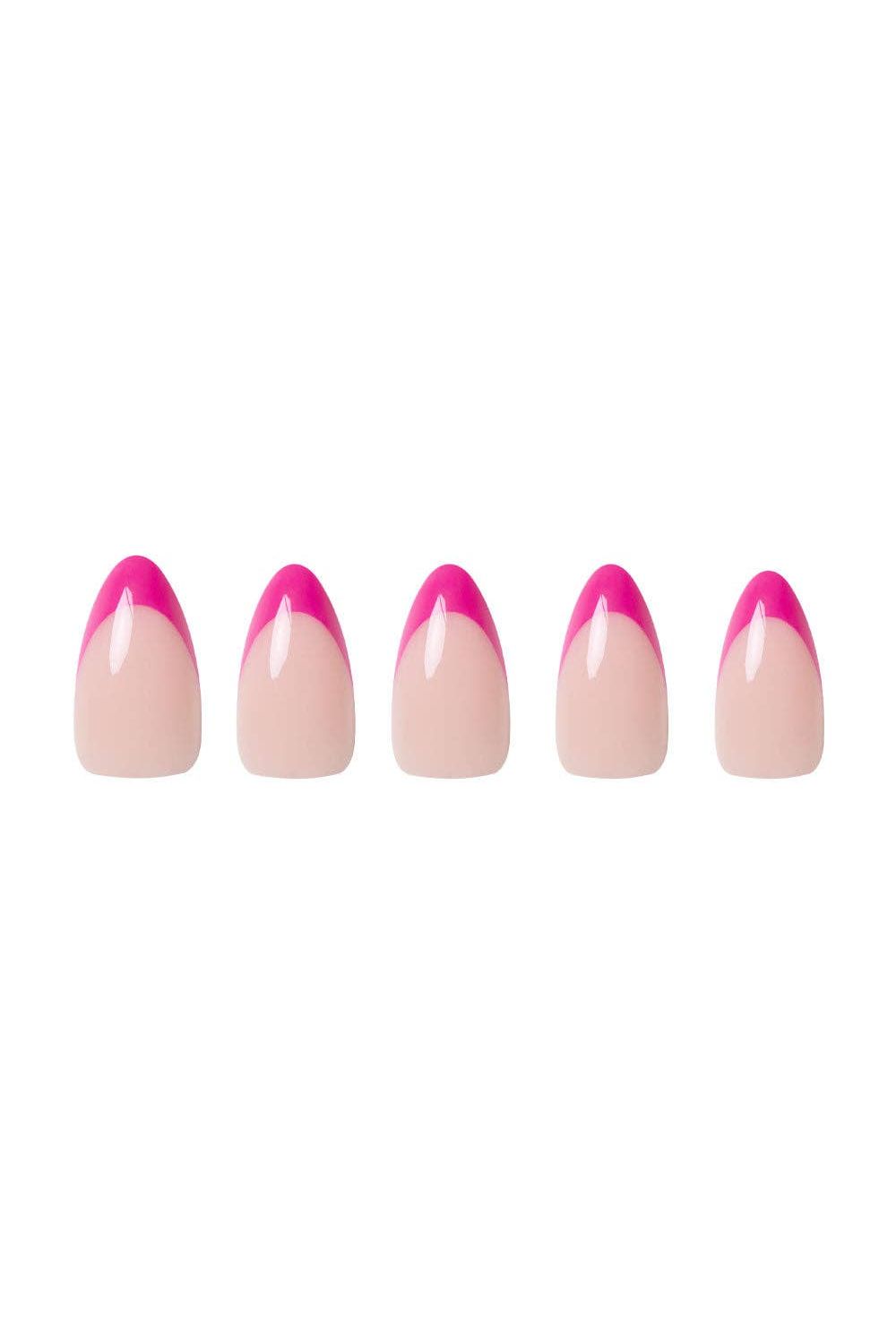 Press On Nails: Raspberry Sorbet - Keepsake