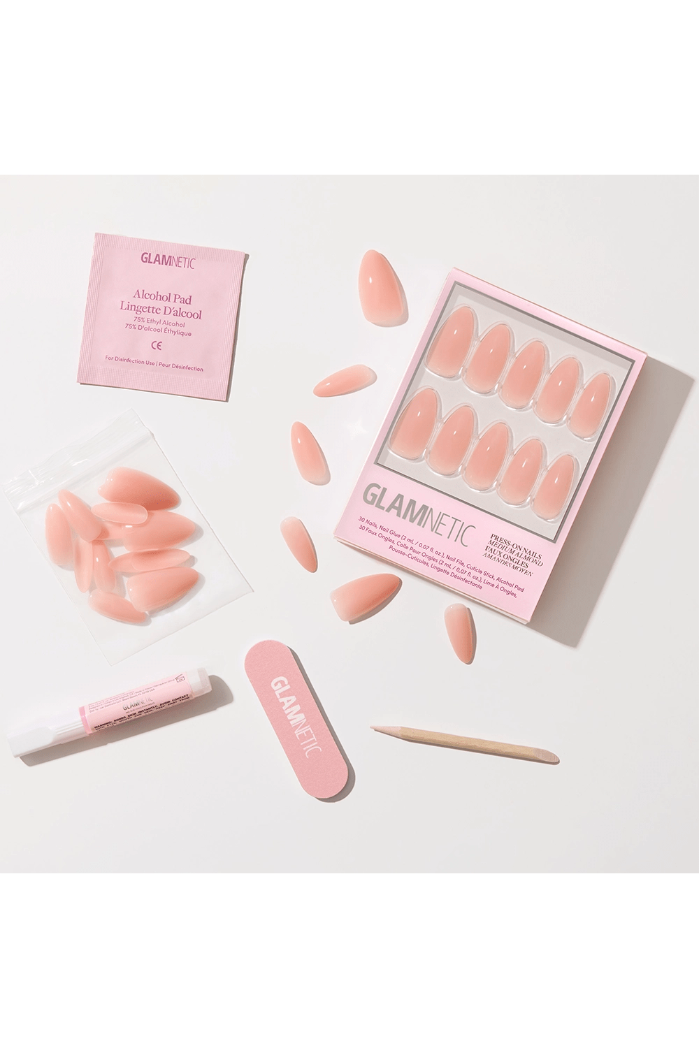 Press On Nails: Sheer Pink - Keepsake