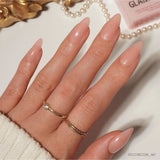 Press On Nails: Sheer Pink - Keepsake