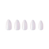 Press On Nails: White Chrome - Keepsake