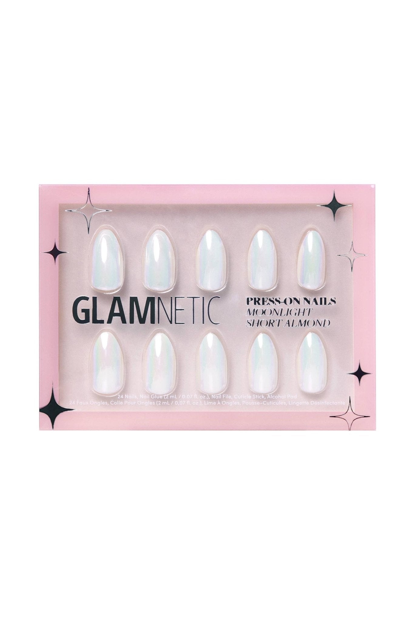 Press On Nails: White Chrome - Keepsake