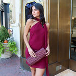 Scarfed Away Mini - Burgundy - Keepsake
