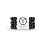 Spiral Hair Coils | Small | Jet Black Hair Ties - Keepsake