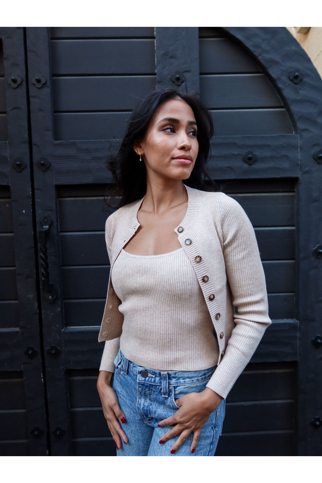 Stay Awhile Cardigan Set - Keepsake