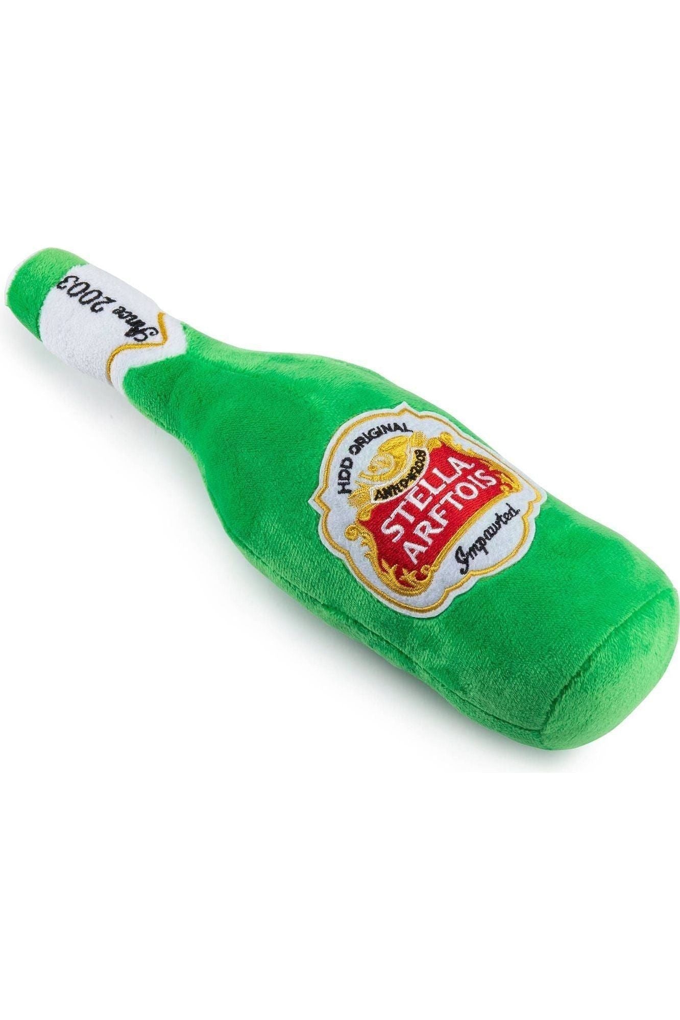Stella Arftois Beer Bottle Squeaker Dog Toy - Keepsake