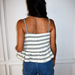 Striped & Structured Top - Keepsake