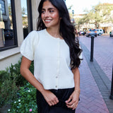Sweet Spot Cardigan - Ivory - Keepsake