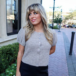 Sweet Spot Cardigan - Mocha - Keepsake
