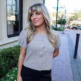 Sweet Spot Cardigan - Mocha - Keepsake