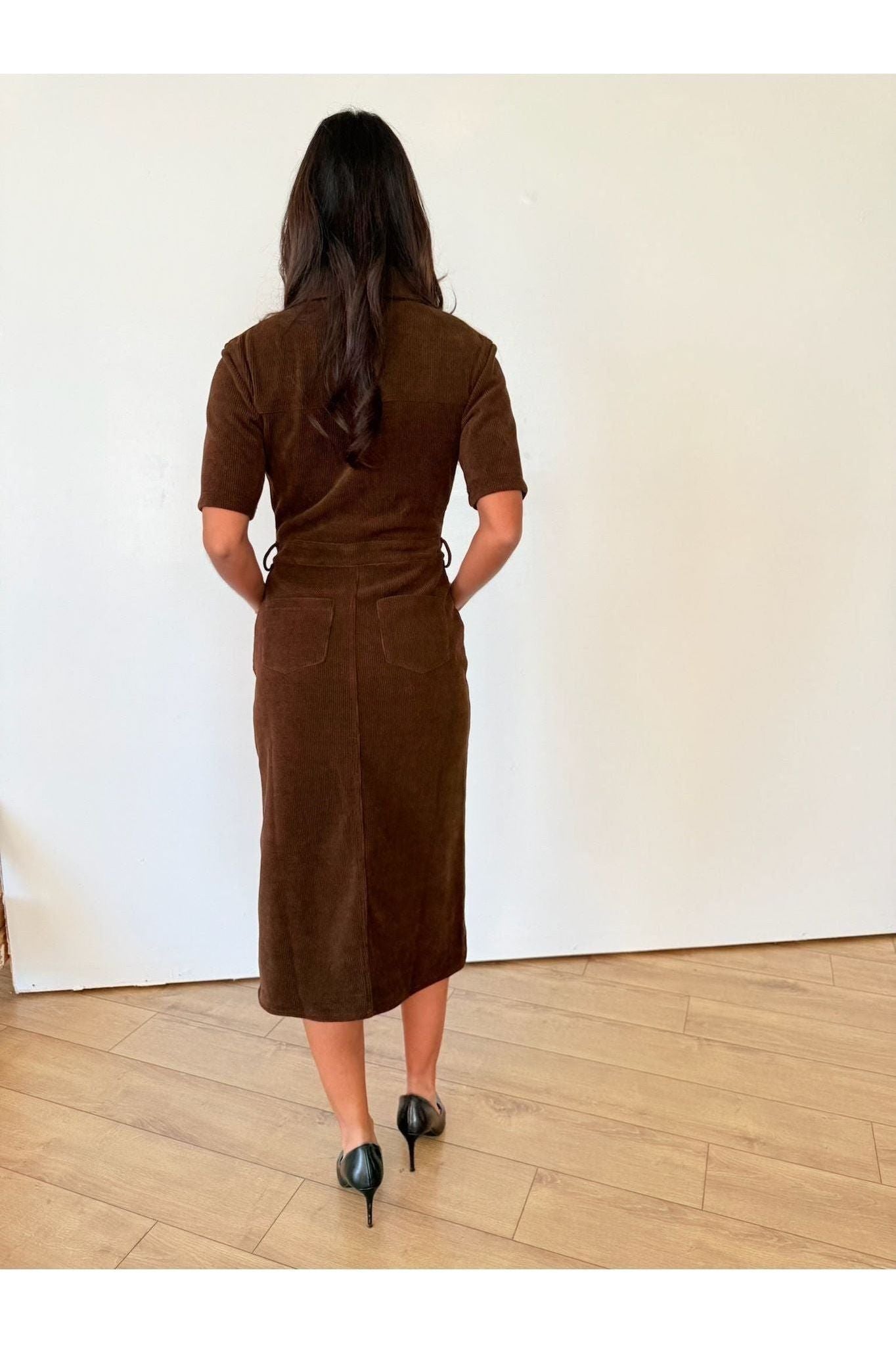 Velvet Canyon Cord Dress - Keepsake