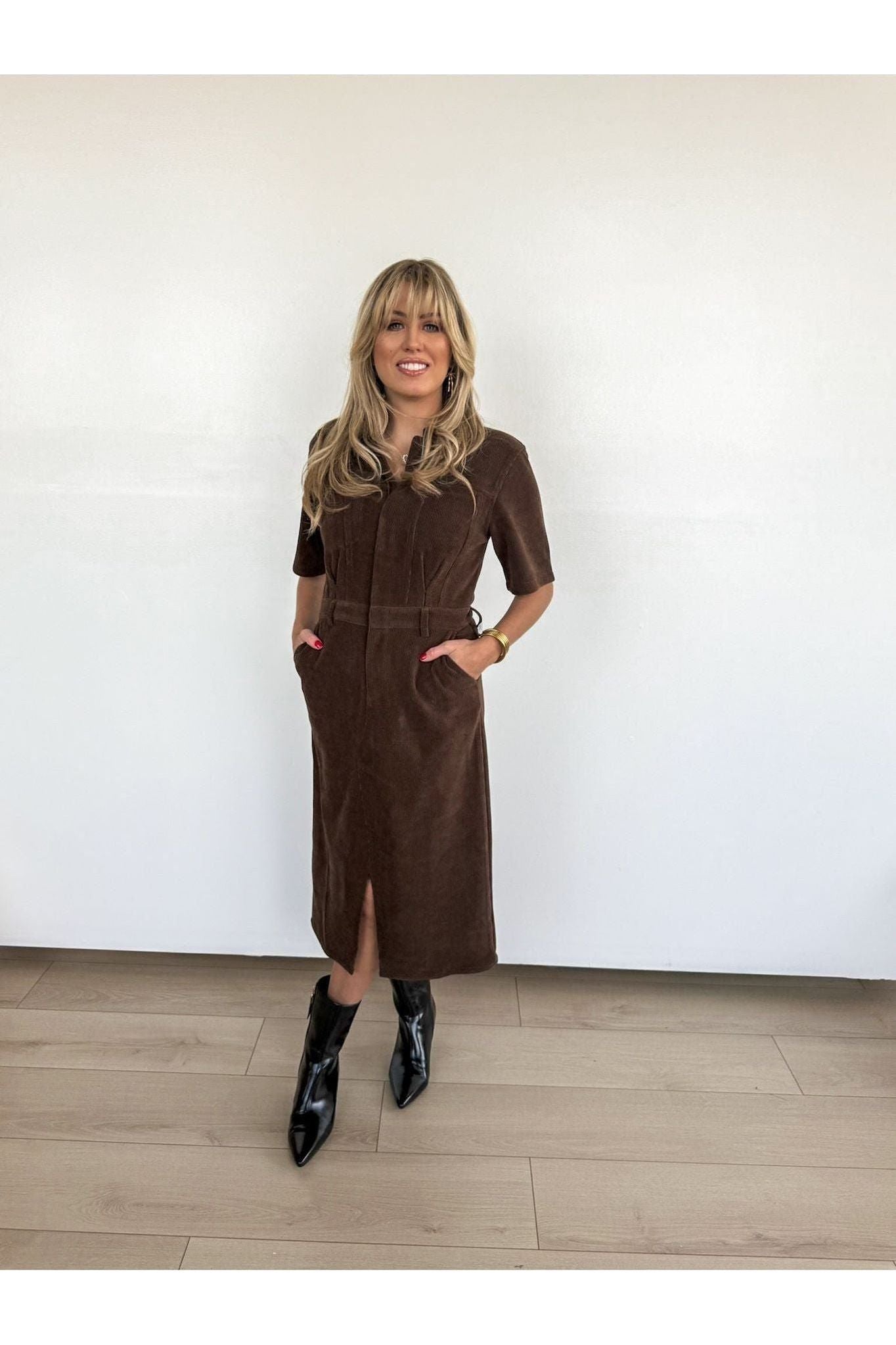 Velvet Canyon Cord Dress - Keepsake