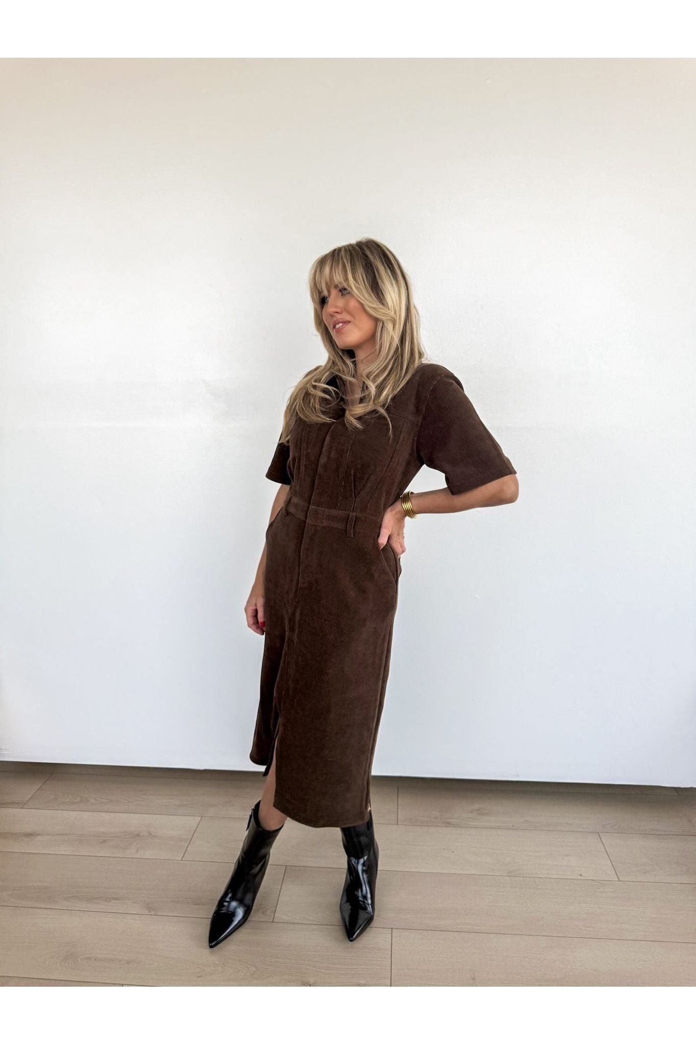 Velvet Canyon Cord Dress - Keepsake