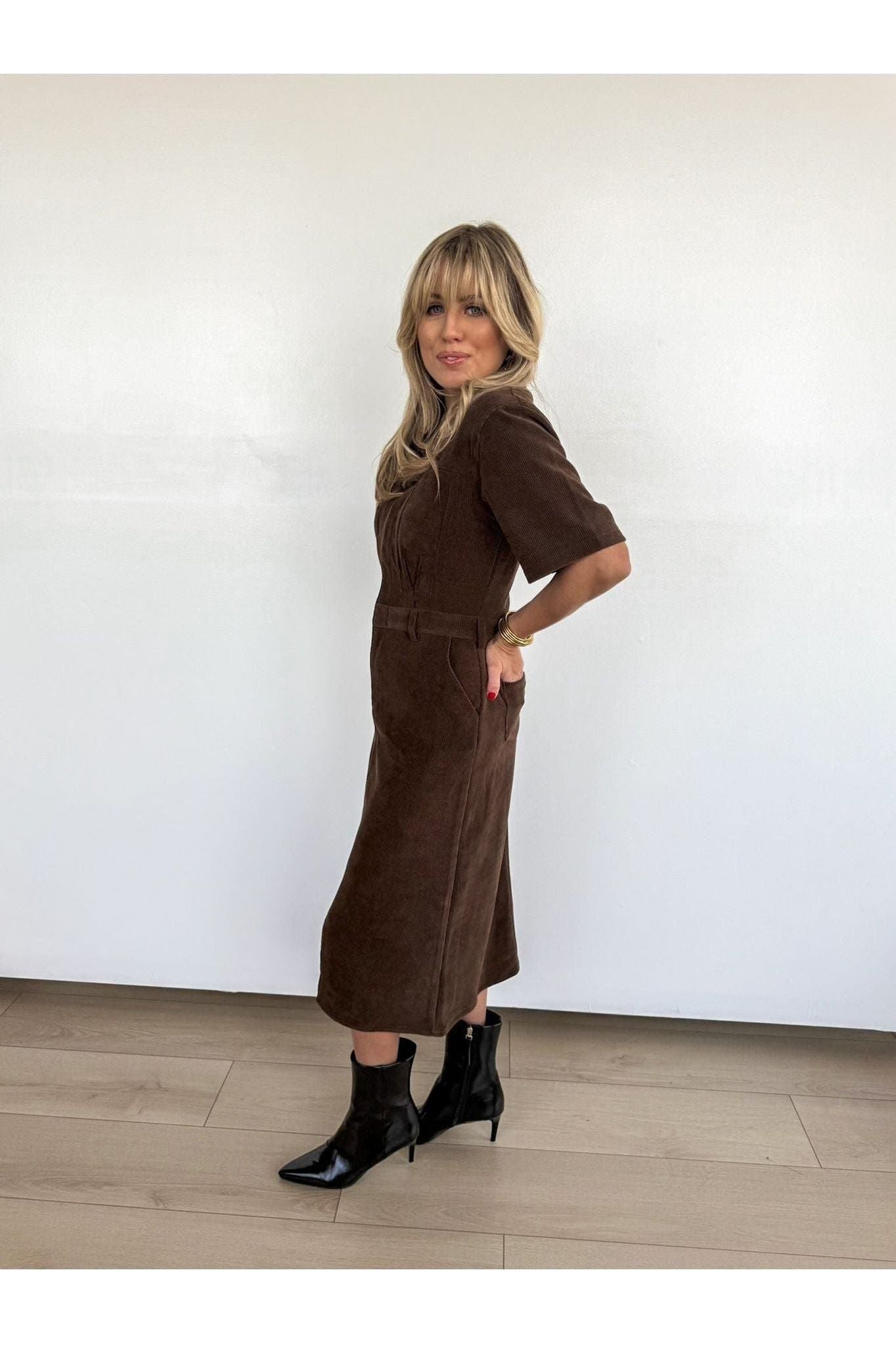 Velvet Canyon Cord Dress - Keepsake