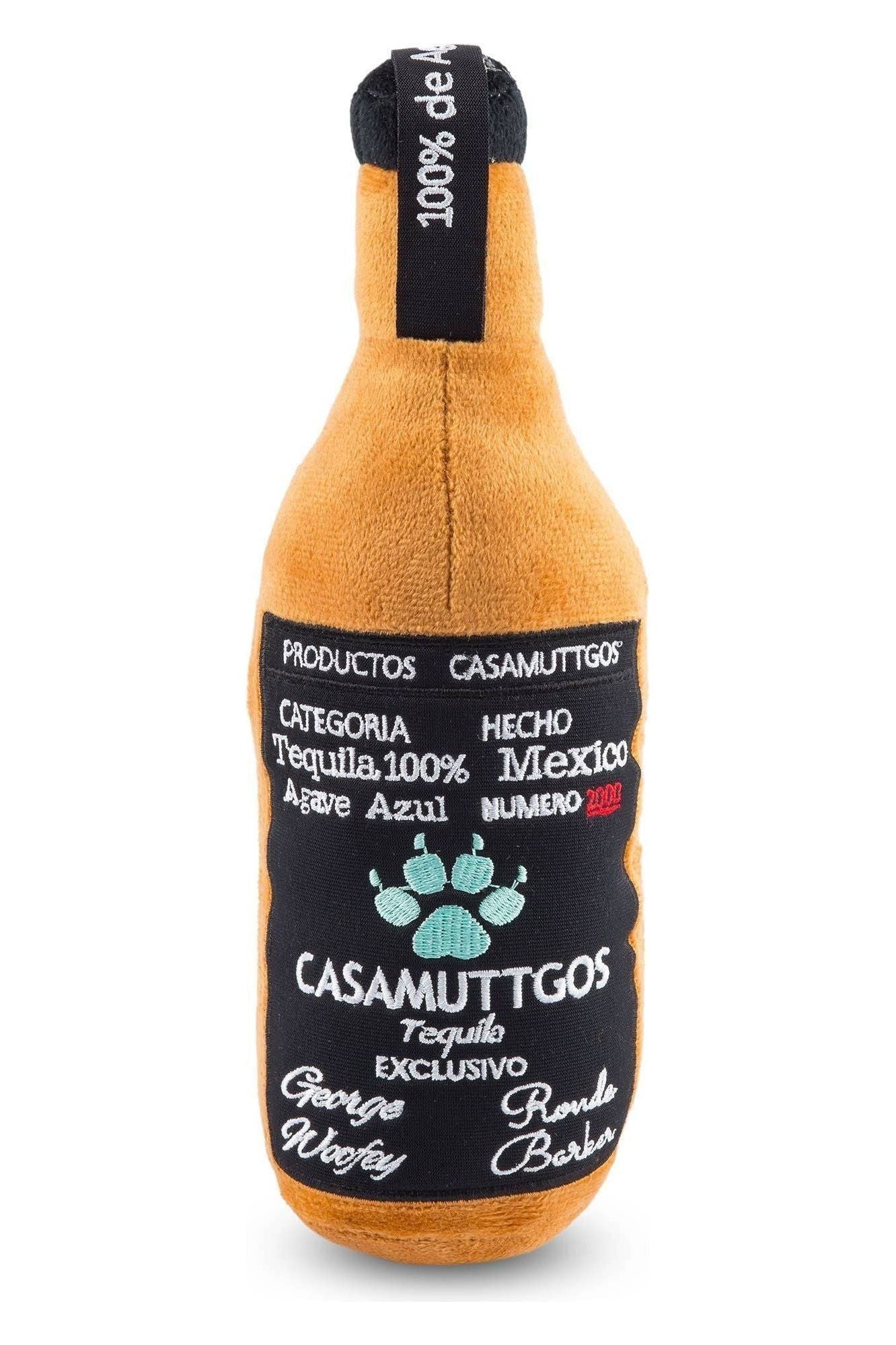 Casamuttgos Tequila Toy Squeaker Dog Toy - Keepsake