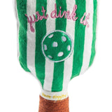 Green Stripe Pickleball Paddle by Haute Diggity Dog - Keepsake