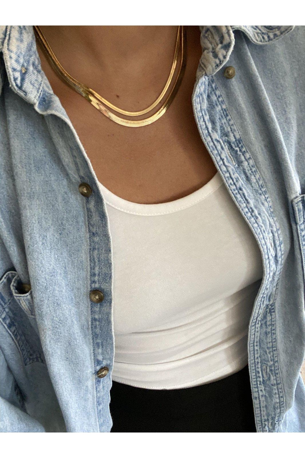 Skinny Monte Carlo Necklace - Bracha - Keepsake