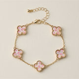 Colorful Charm Bracelet - Black
