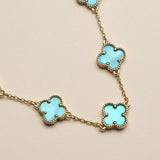 Colorful Charm Bracelet - Black/White/Gold