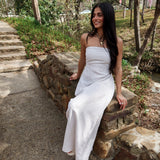 Sienna Strapless Maxi Dress - Melange