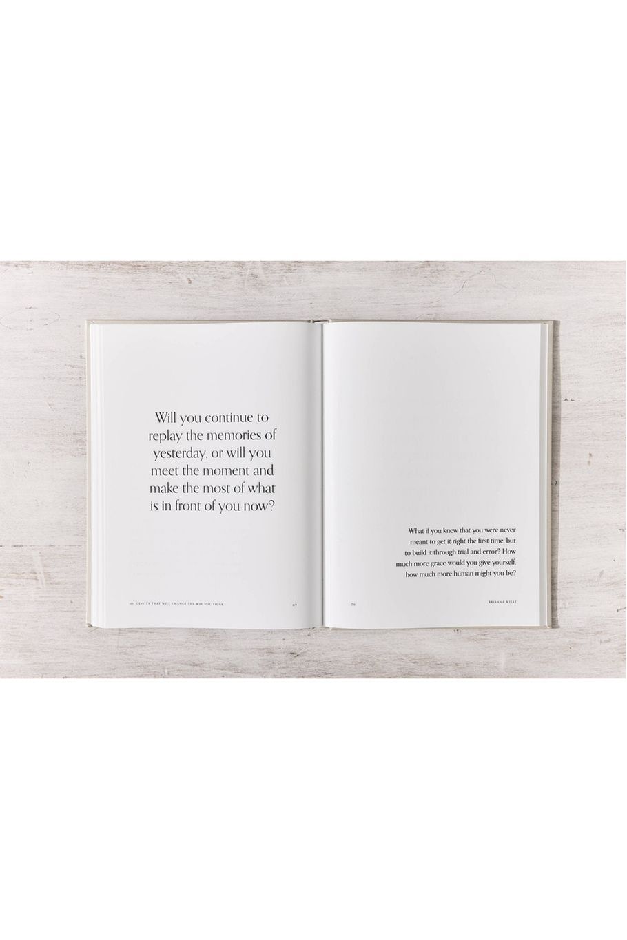 101 Quotes That Will Change The Way You Think - table book - Keepsake