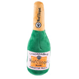 Woof Clicquot Rose' Champagne Bottle Squeaker Dog Toy: Small - Keepsake